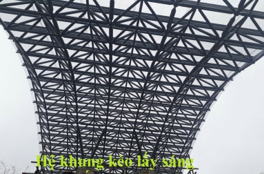 Công trình xây dựng hệ mái sáng Cổng Nhà Máy Lọc Dầu Dung Quất 