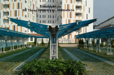 Công trình xây dựng hệ mái sáng nhà xe và Tầng hầm Bệnh Viện Nhi đồng 3 TP .HCM