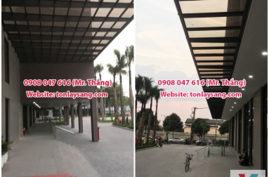 Tấm nhựa poly lấy sáng Toàn Thắng - Chuyên thiết kế, thi công, lắp ráp các công trình tấm lợp