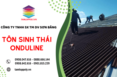Tổng kho phân phối tôn sinh thái Onduline chính hãng tại TPHCM - Toàn Thắng Sài Gòn