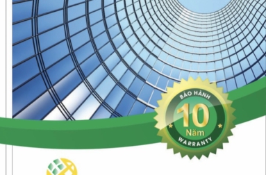 Tấm lấy sáng Polycarbonate Solmart đặc 10mm cho dự án