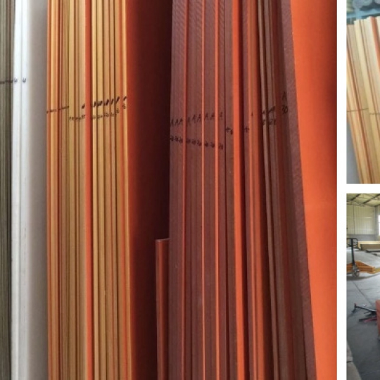 #1【 Tấm nhựa Bakelite Phíp Cam 】™